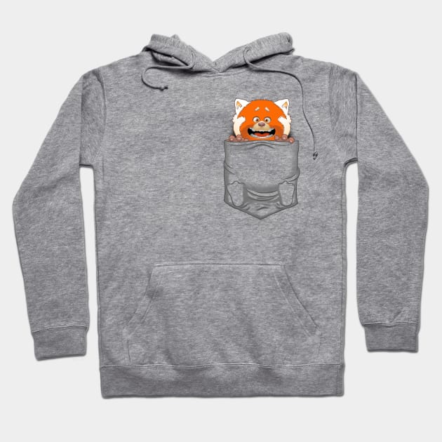 Panda in the pocket Hoodie by Patrol